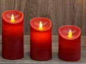 电子蜡烛-套三波口石蜡灯